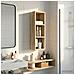 Armadio da bagno a muro Rovere Sonoma 20 x 16 x 62,5 cm - Foto miniatura 4