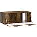 Mobile Porta TV da Muro Rovere Fumo 78,5 x 41 x 30 cm - Foto miniatura 3