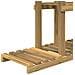Supporto per piante Bianco 68 x 23,5 x 140 cm - Foto miniatura 4