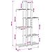 Supporto per piante Bianco 68 x 23,5 x 140 cm - Foto miniatura 6