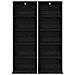 Mobile per CD 2 pz Rovere Nero 33 x 23,5 x 97,5 cm - Foto miniatura 6