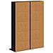 Mobile per CD 2 pz Rovere Nero 33 x 23,5 x 97,5 cm - Foto miniatura 8
