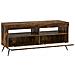 Mobile TV LED Rovere Fumo Legno ingegnerizzato - Foto miniatura 5