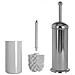 Portascopino Wc Bullet Inox Lucido H 40 - Foto miniatura 2