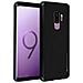 Cover Galaxy S9 Plus Cover Soft Touch Metallizzata Ijelly Goospery - Nera - Foto miniatura 1
