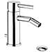 Miscelatore Bidet Collezione Bambu Art. 0407 N - Cromo Spazzolato Con Scarico A Magazzino - Foto miniatura 2