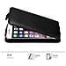 Custodia Compatibile Con Apple Iphone 6 / Iphone 6s In Nero Di Notte - Coperchio Protettivo In Design Flip Con Chiusura Magnetica - Foto miniatura 6