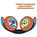 Baby Shark Cuffie Stereo Cablate Pieghevoli Per Bambini Con Limitazione Del Volume Di Ascolto - - Foto miniatura 2