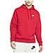 Felpa Da Uomo Con Cappuccio Club Fleece Rossa Taglia Xl Codice Bv2654-657 - Foto miniatura 1