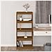 Libreria / divisorio Miele 60x30x135,5 Cm Legno Massello Di Pino - Foto miniatura 3