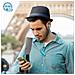 Auricolare Bluetooth Basic Talk Con Microfono, Turchese - Foto miniatura 3