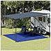 Tappeto Da Tenda 400x400 Cm Blu In Hdpe - Foto miniatura 2