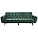 Ontario Divano 3 Posti In Velluto Verde - Foto miniatura 1