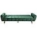 Ontario Divano 3 Posti In Velluto Verde - Foto miniatura 5