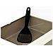 Lettiera Toilette Per Gatti Rettangolare 44x34x11cm Con Paletta Mod 700092 Beige - Foto miniatura 3