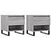 Tavolini Salotto 2pz Grigio Sonoma 50x46x50cm Legno Multistrato - Foto miniatura 2