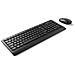 Tastiera Ufficio RF Wireless QWERTY Full-size (100%) Mouse incluso Colore Nero (Layout Spagnolo) - Foto miniatura 2
