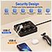 Presa Eu A 6 Prese, 5 Porte Usb, 1 Porta Usb-c Black - Foto miniatura 7