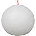 Candele Rustiche A Sfera Shine 6 Pz 76x71 Mm Bianco Nuvola - Foto miniatura 2