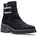 Paris Booties Stivaletti Pelle Scamosciata /nabuk Scarpe Donna Nero Eu 40, 12-21531-11 - Foto miniatura 1