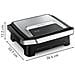 Macchina per Panini e Grill GC271D10 2 in 1 con Potenza 2180 Colore Nero / Acciaio Inox - Foto miniatura 10