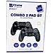 PS4 KIT 2 CONTROLLER WIRELESS BLUETOOTH BLACK - Foto miniatura 1