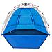 Tenda da Spiaggia 2Persone Azzurro Rilascio Rapido Impermeabile - Foto miniatura 5
