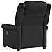 Poltrona Massaggiante Reclinabile Elettrica Nero Similpelle - Foto miniatura 6