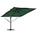 Ombrello a Sbalzo Verde 286x285x265 cm Alluminio - Foto miniatura 1