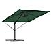Ombrello a Sbalzo Verde 286x285x265 cm Alluminio - Foto miniatura 3