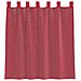 Tende in Voile con Passanti 2 pz Rosso Vino 140x140 cm - Foto miniatura 4