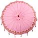 Parasol Balinese 260 Rosa 180-190 cm Cotone e legno massello - Foto miniatura 7