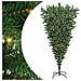Albero di Natale artificiale pre-illuminato capovolto con set di palline - Foto miniatura 1