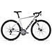 Bici Gravel Uomo Ibrido Soot 30 Bicicletta In Alluminio Forcella In Carbonio Gruppo Cambio Shimano Claris 16v - M Argento - Foto miniatura 1