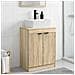 Mobile da bagno con lavabo Rovere Sonoma 54 x 35 x 83 cm - Foto miniatura 2