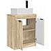 Mobile da bagno con lavabo Rovere Sonoma 54 x 35 x 83 cm - Foto miniatura 4