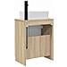 Mobile da bagno con lavabo Rovere Sonoma 54 x 35 x 83 cm - Foto miniatura 6