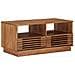 Tavolo da Caffè Fatto a Mano Marrone Teak 85 x 45,5 x 40 cm - Foto miniatura 1
