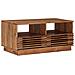 Tavolo da Caffè Fatto a Mano Marrone Teak 85 x 45,5 x 40 cm - Foto miniatura 2