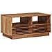 Tavolo da Caffè Fatto a Mano Marrone Teak 85 x 45,5 x 40 cm - Foto miniatura 3