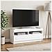 Mobile TV LED Bianco Legno ingegnerizzato - Foto miniatura 4