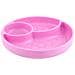 Piatto Silicone Ventosa Rosa - Foto miniatura 1