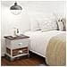 Comodini Shabby Chic 2 Pezzi Marrone E Bianco - Foto miniatura 1