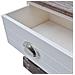 Comodini Shabby Chic 2 Pezzi Marrone E Bianco - Foto miniatura 5
