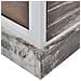 Comodini Shabby Chic 2 Pezzi Marrone E Bianco - Foto miniatura 7