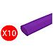 Carta Crespa Decorativa Viola 60g / mq 50x250cm 10 Rotoli - Foto miniatura 1