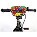 . batman Bici Bicicletta Bambino 16 Pollici Con Ruotine Rimovibili Nero 95% Assemblata - Foto miniatura 3