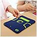 Cover Ipad 2019 10.2 / Ipad 2020 10.2 Ibrida Manico Rotante Tracolla Blu / verde - Foto miniatura 4