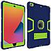 Cover Ipad 2019 10.2 / Ipad 2020 10.2 Ibrida Manico Rotante Tracolla Blu / verde - Foto miniatura 1
