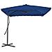 Ombrellone con Palo in Acciaio Blu 250x250x230 cm - Foto miniatura 3